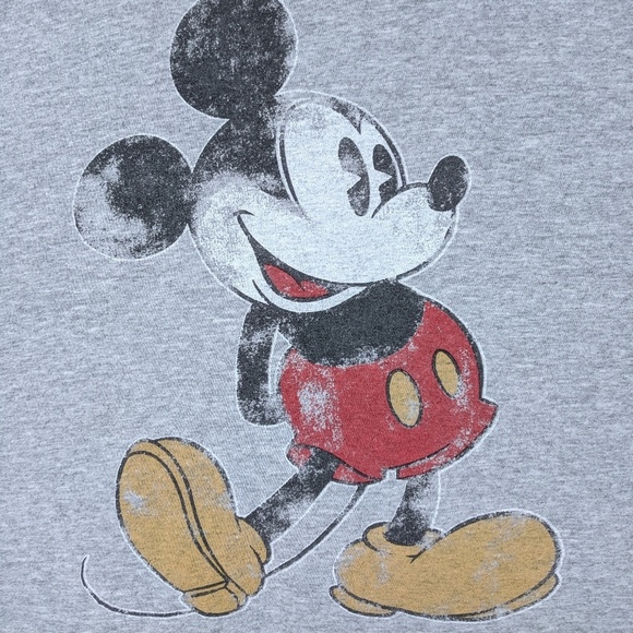 Vintage Disney Mickey Mouse Ringer T-shirt - Picture 5 of 5